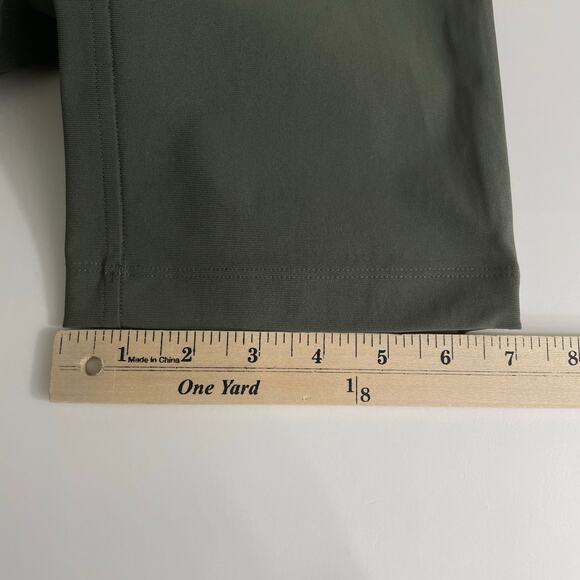Lululemon ABC Classic Fit 5 Pocket Pant Warpstreme Mens 31 Olive Green Business - Picture 10 of 10